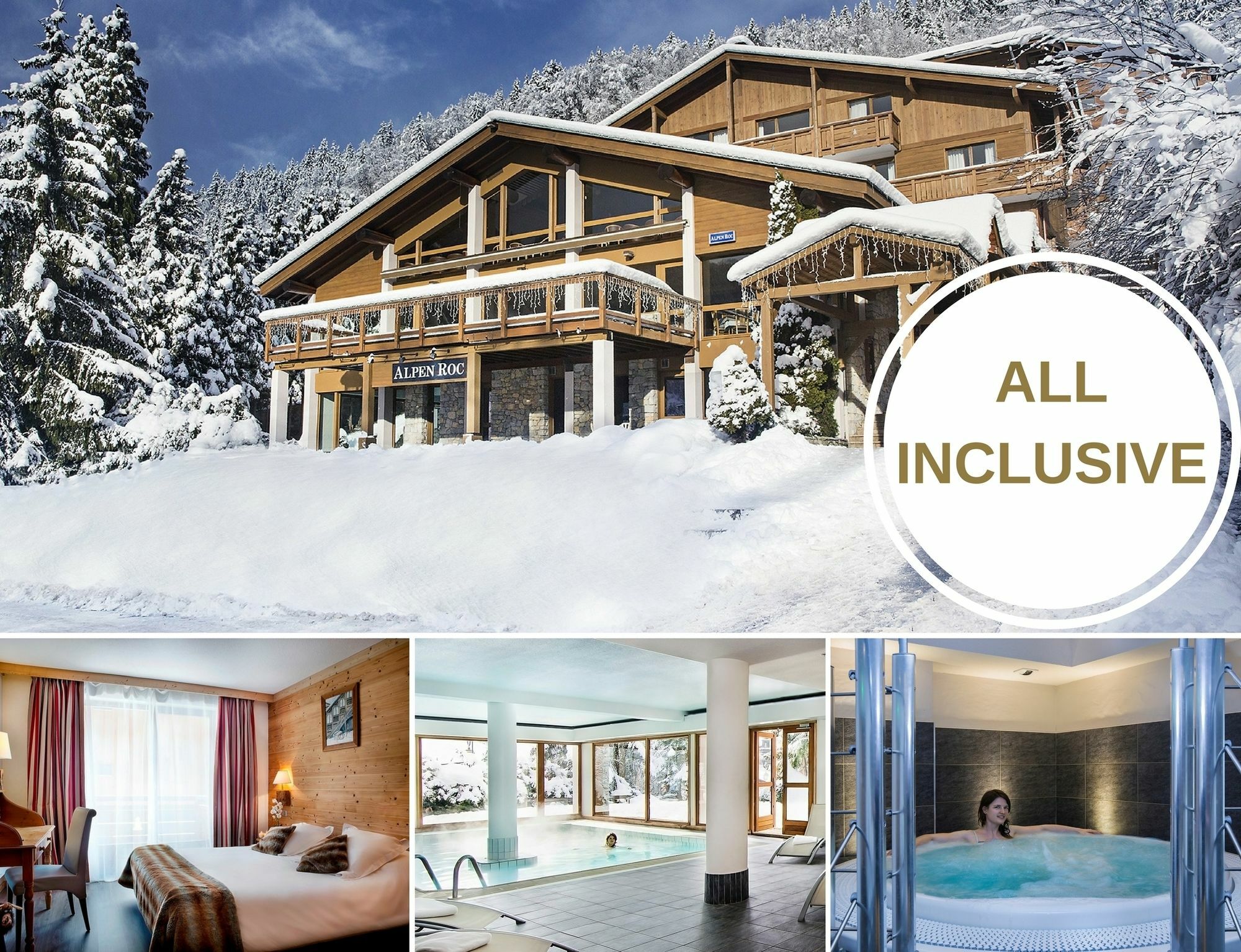 Hotel Alpen Roc La Clusaz Exteriör bild